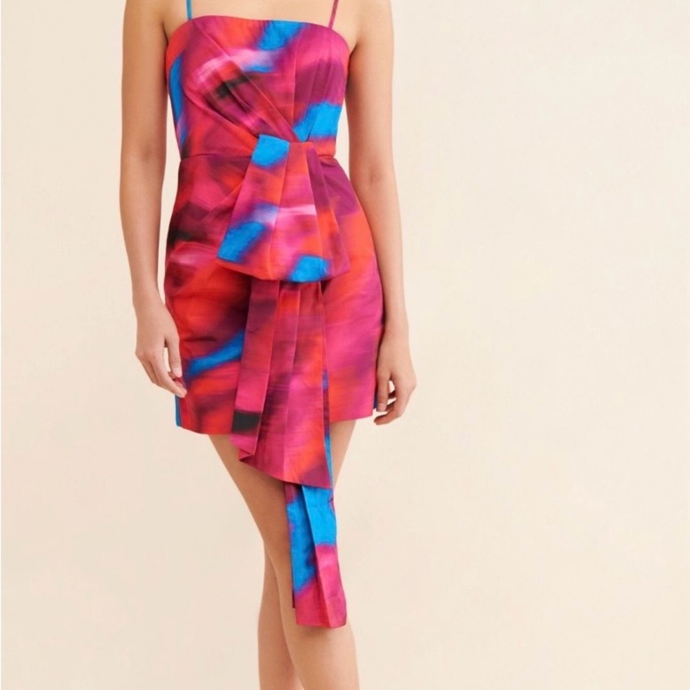 Vibrant Multicolor Mini Dress